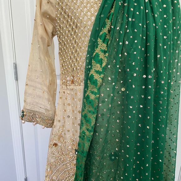 Sehrish Nadeem Formal Embellished Palazzo Lehenga - Picture 7 of 11
